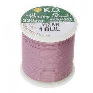 KO Beading thread Lilac 18